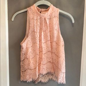 Fire Los Angeles pink casual tank